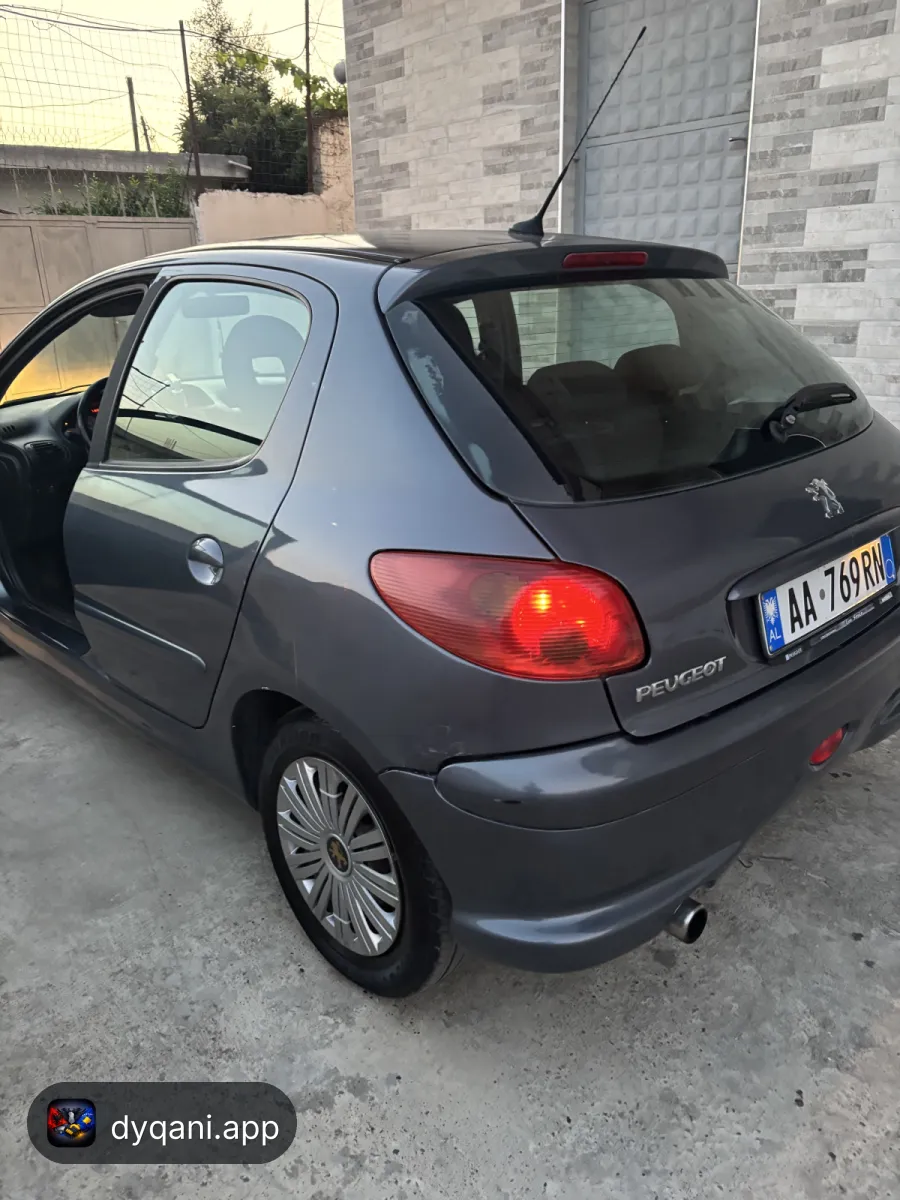 Peugeot 206 1.4 nafte – 2,500 Lek – Peqin – I mirë — Peqin - Foto 5