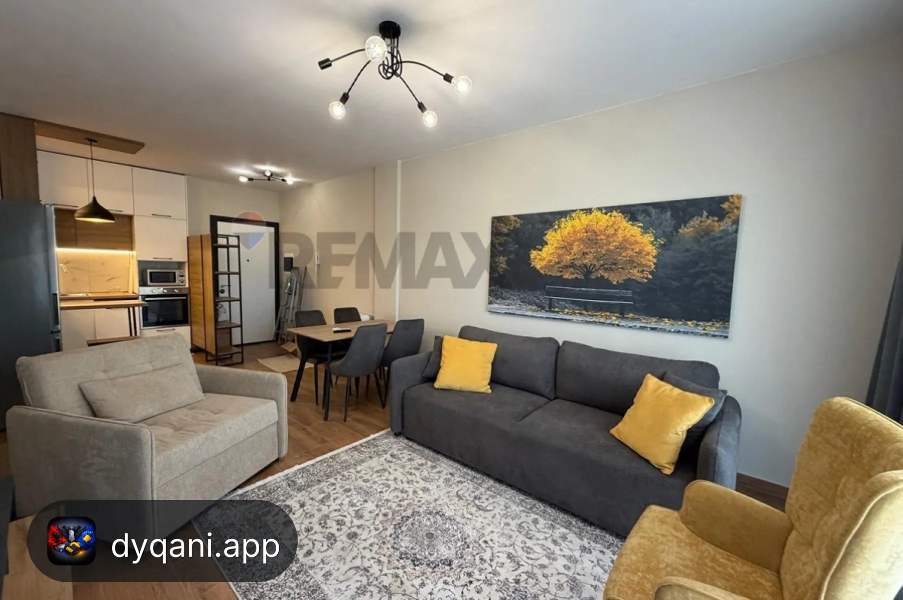 Apartament 1+1 me Qira – Rruga – 60,000 Lek – Tiranë — Tiranë - Foto 8