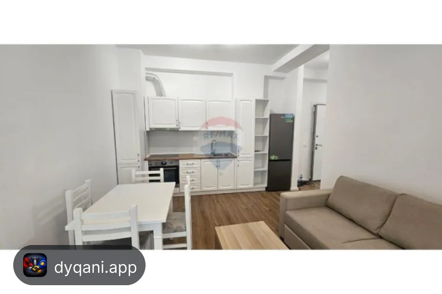 Me Qira Apartament 1+1, 55m² – 450€ – Tiranë – I mirë — Tiranë
