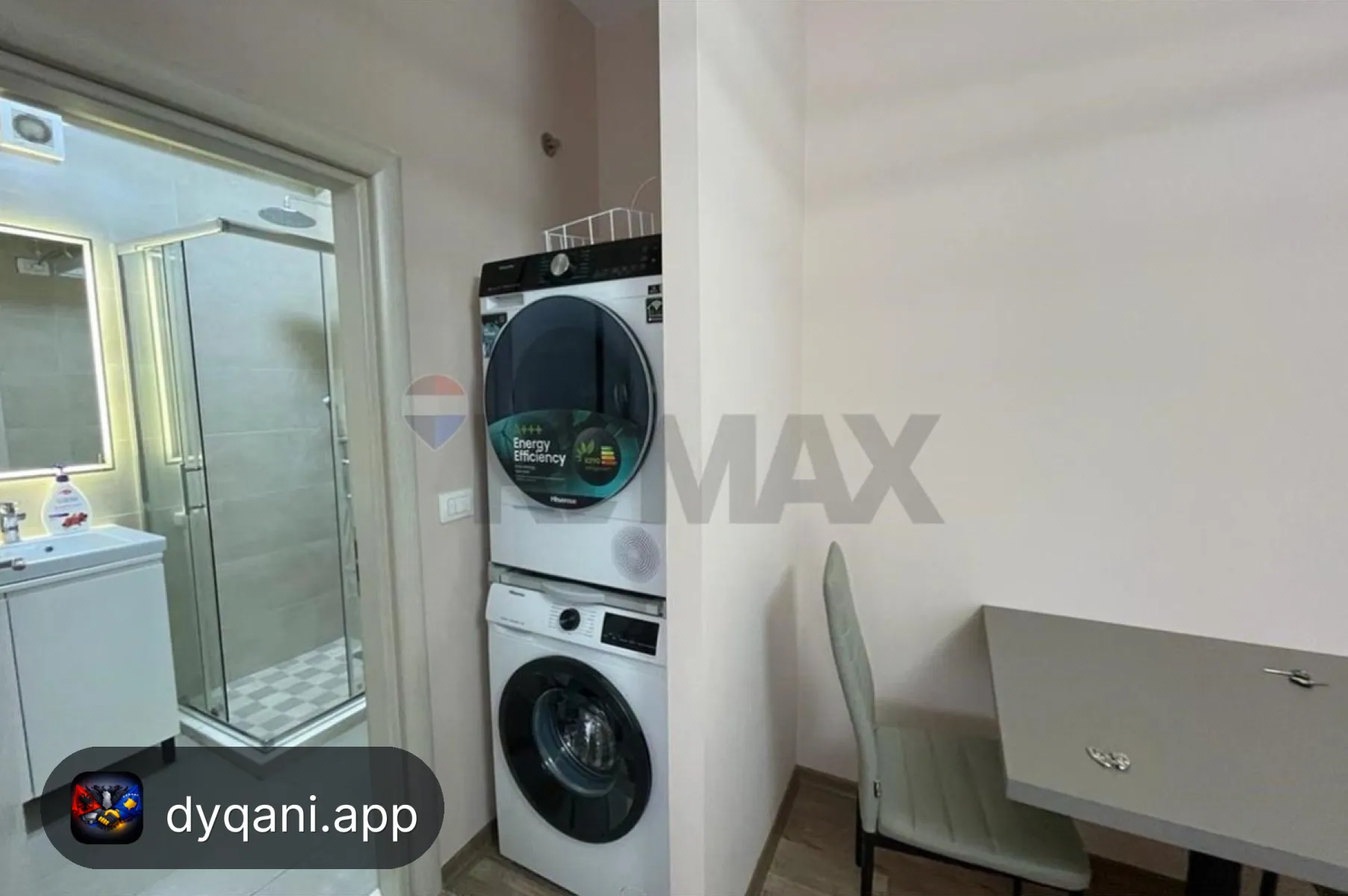 Me Qira Apartament 1+1, 60m² – 45,000 Lek – Tiranë – I mirë — Tiranë - Foto 4