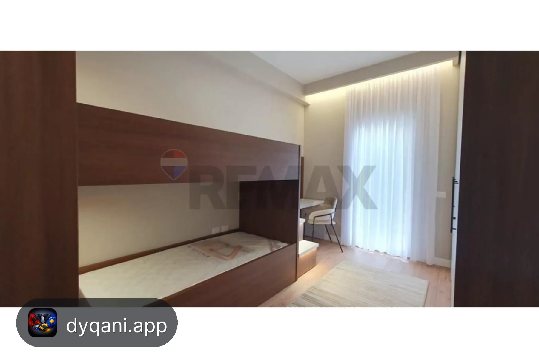 Apartament 2+1, 106m² me Qira – Kopshti – 1,200€ – I mirë — Tiranë - Foto 4