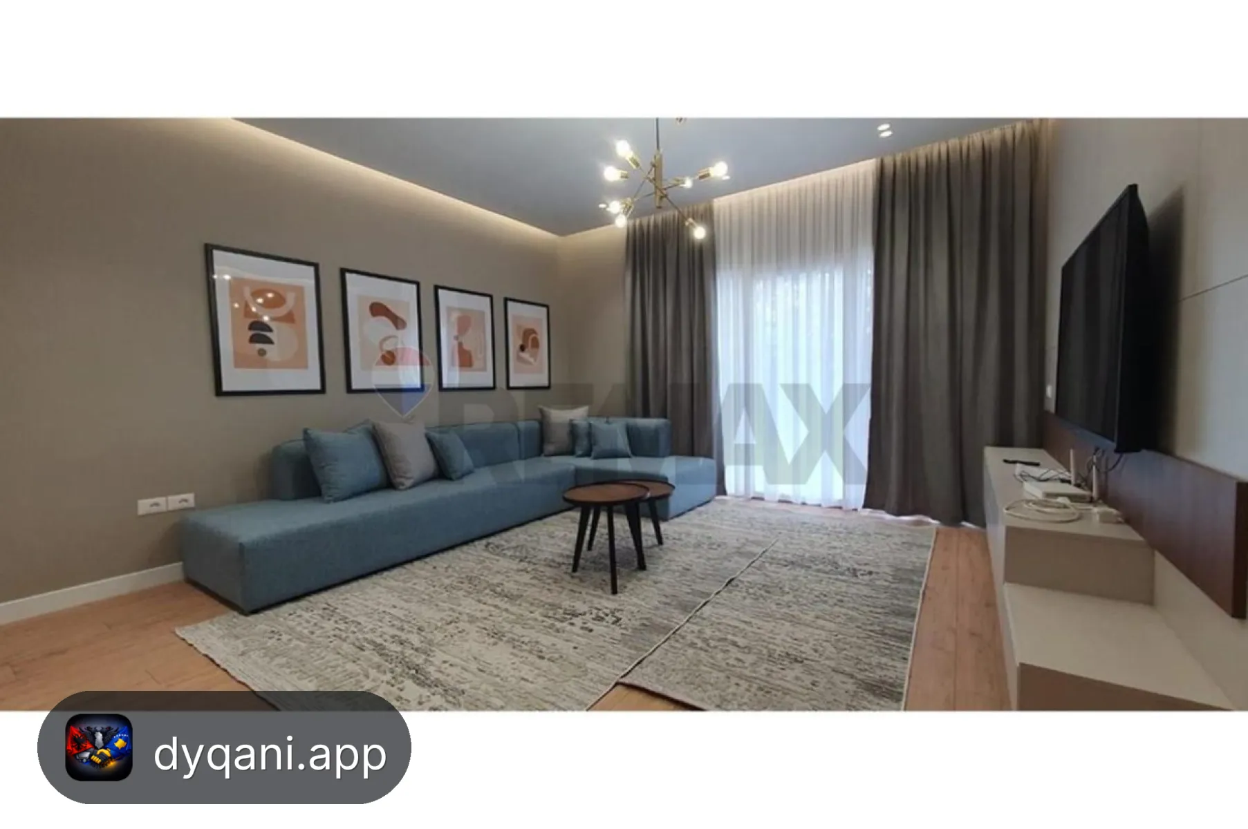 Apartament 2+1, 106m² me Qira – Kopshti – 1,200€ – I mirë — Tiranë - Foto 8