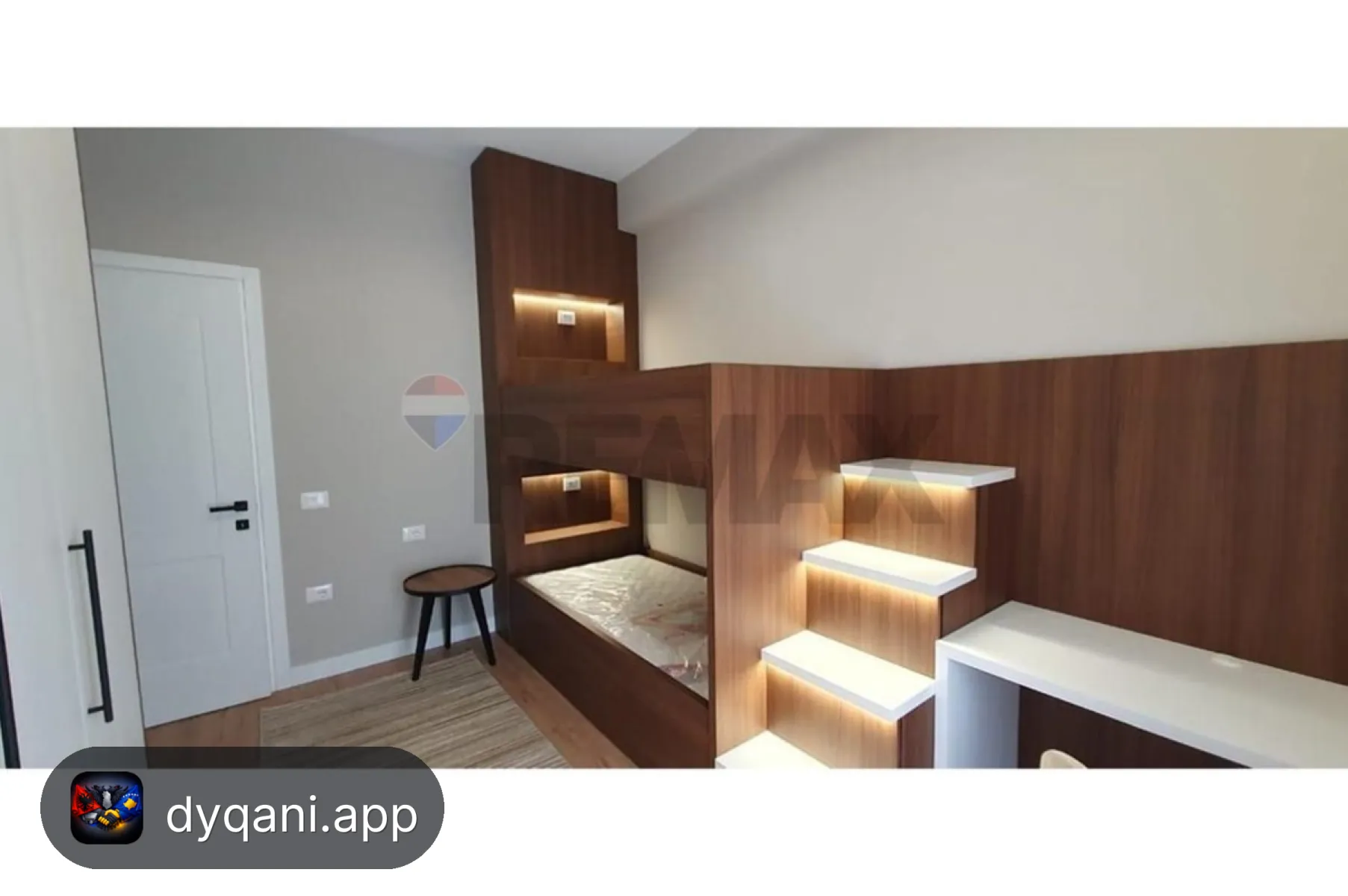 Apartament 2+1, 106m² me Qira – Kopshti – 1,200€ – I mirë — Tiranë - Foto 9
