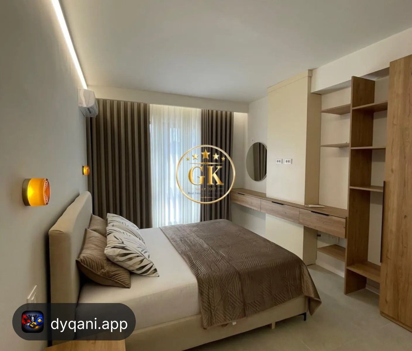 Apartament 1+1 me Qera – Mobilim Luks – 450€ – Golem — Golem - Foto 2
