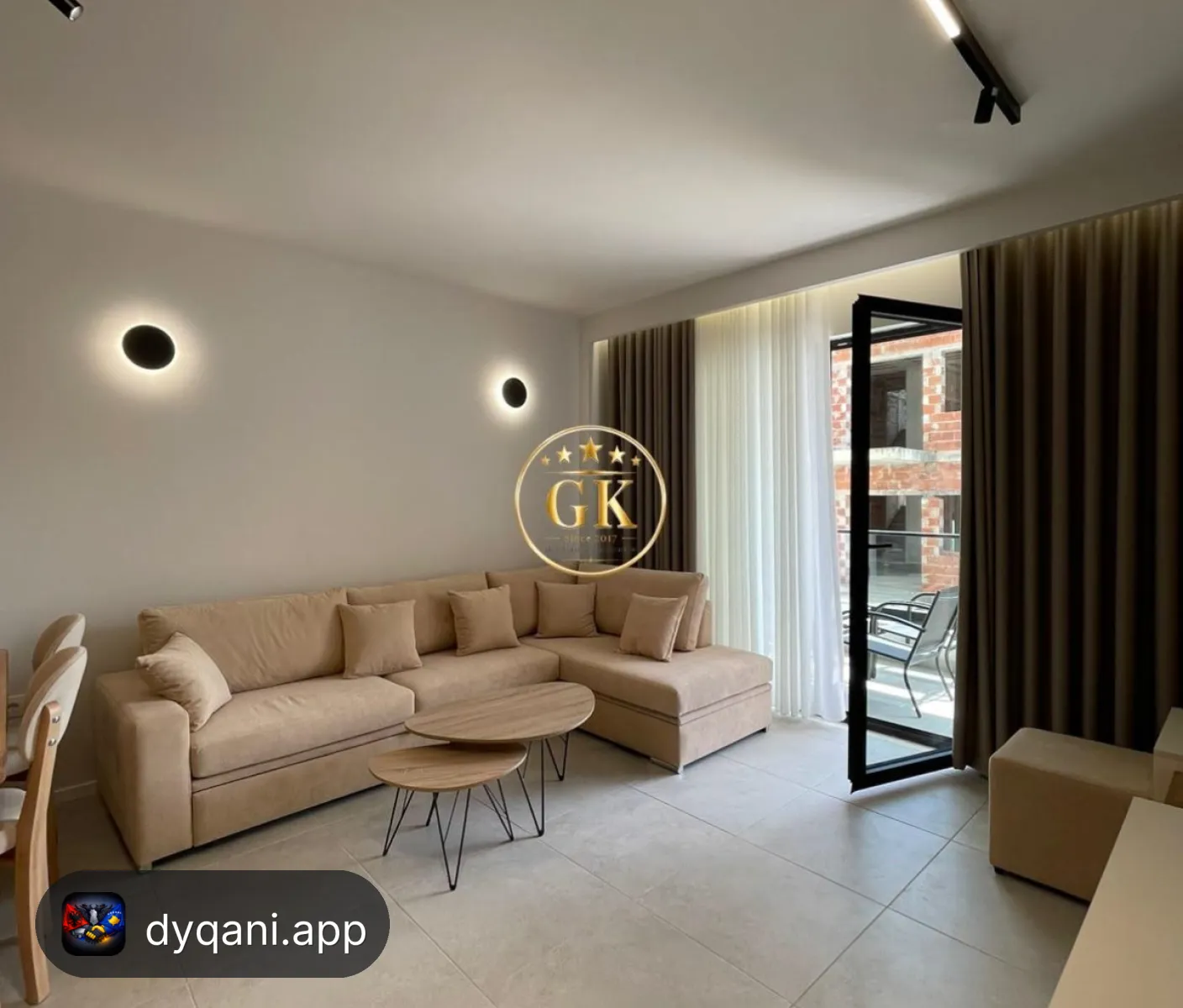 Apartament 1+1 me Qera – Mobilim Luks – 450€ – Golem — Golem - Foto 9