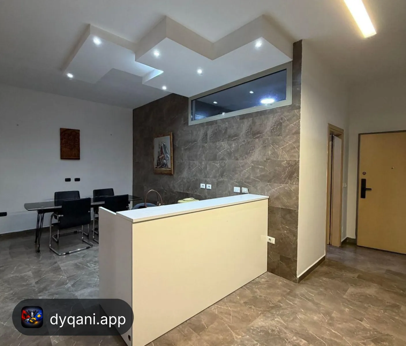 Zyre 132m² me Qera – Mobiluar, Bllok – 1,700€ – Tiranë — Tiranë - Foto 1