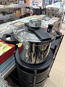 Tenxhere Presioni 7 Liter Inox 18/10 - Foto 1