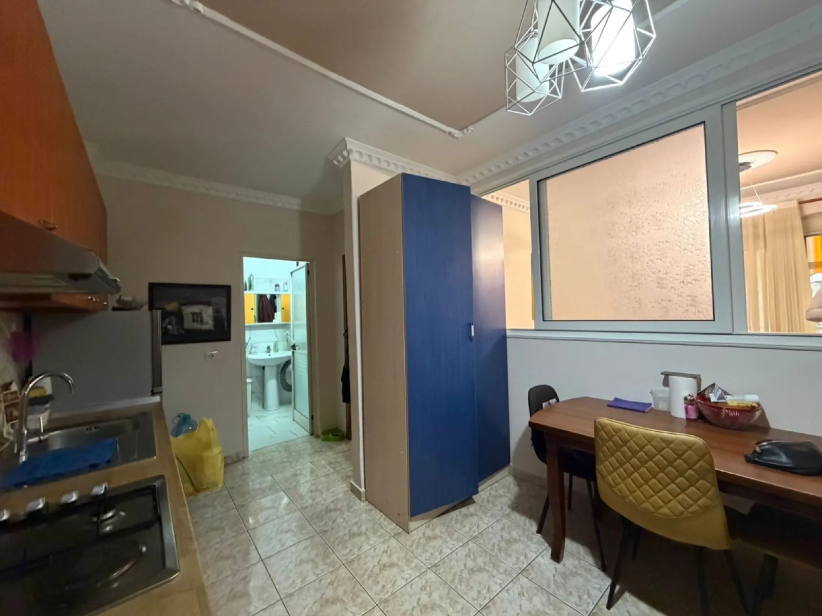 Shitet apartament 1+1 i adaptuar ne 2+1 Iliria, Plazh, Durres - Foto 5