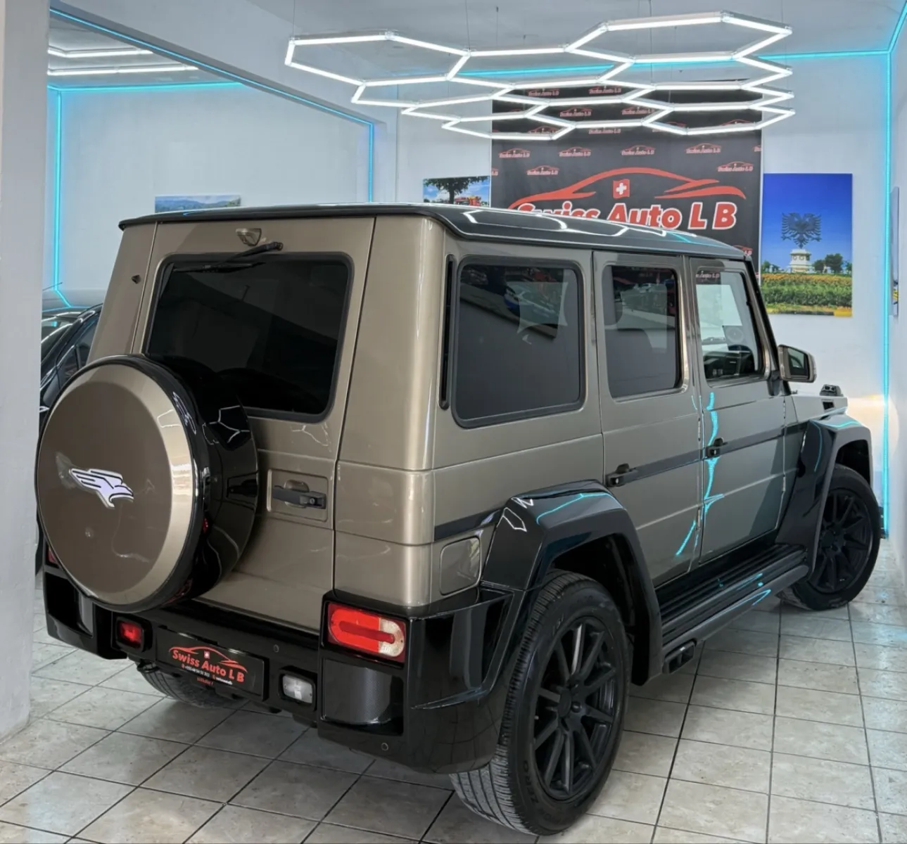 MERCEDES BENZ G-CLASS 🇨🇭 — në shitje · në Durrës · Gjendje e shkëlqyer - Foto 9