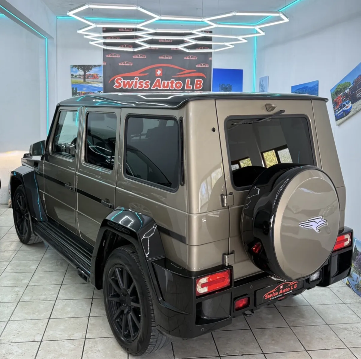 MERCEDES BENZ G-CLASS 🇨🇭 — në shitje · në Durrës · Gjendje e shkëlqyer - Foto 11