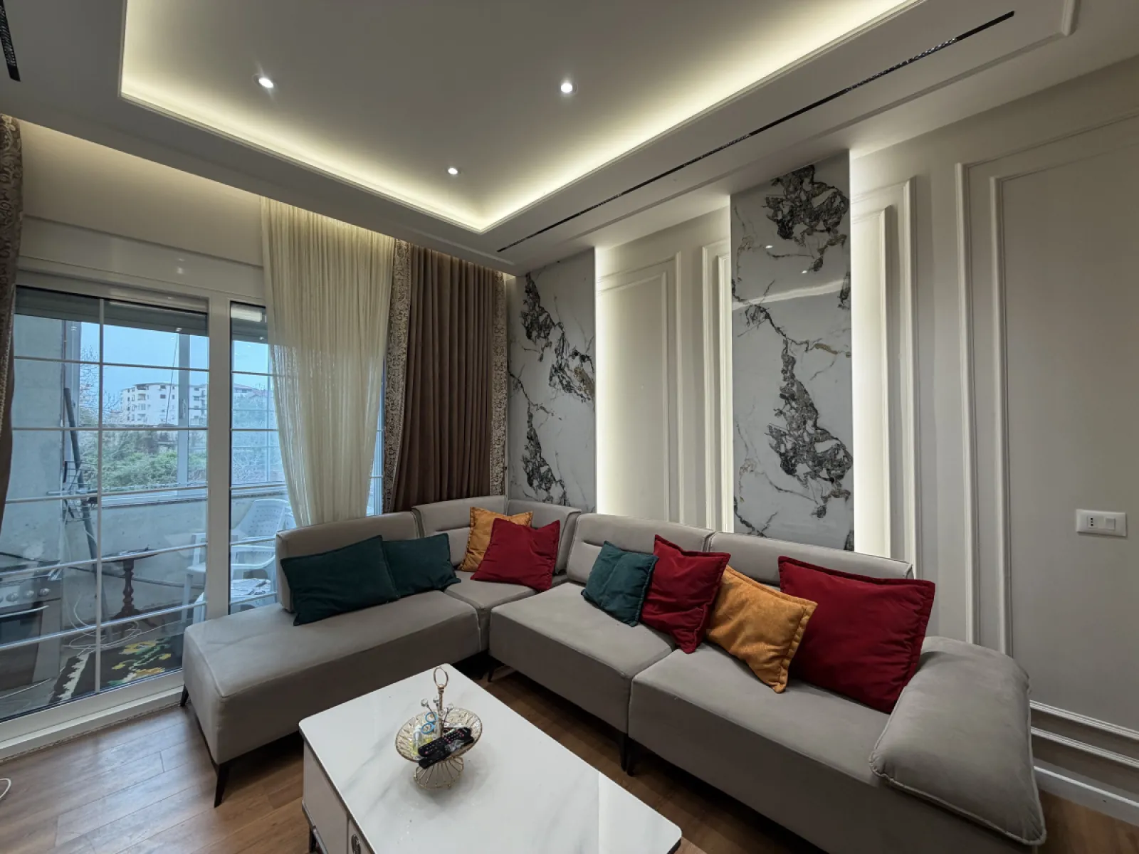 SHITET APARTAMENT 2+1+2 PLAZH, DURRES. - Foto 2
