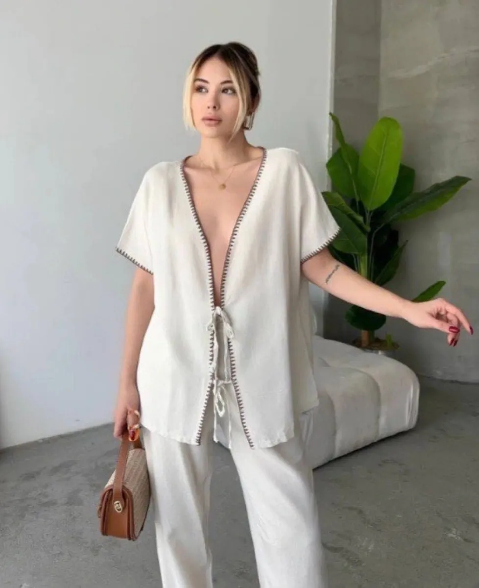 ✨ Set lino 100% – freski dhe stil veror! ✨ - Foto 1