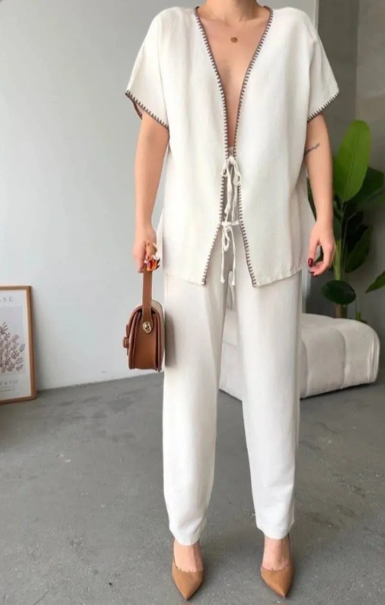 ✨ Set lino 100% – freski dhe stil veror! ✨ - Foto 2