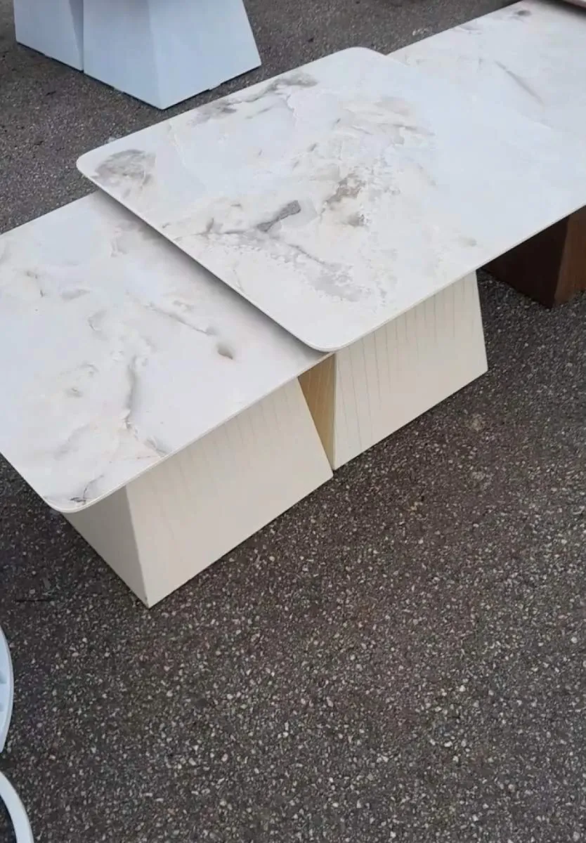 Tavolina 2 pjes Mdf — Mobilie për dhomë ndenje · në shitje - Foto 1