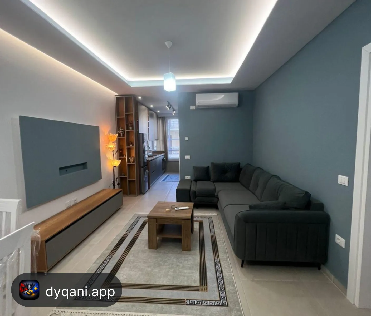 Apartament 2+1 me Qera – 50,000 Lek – Durrës – I mirë — Durrës - Foto 1