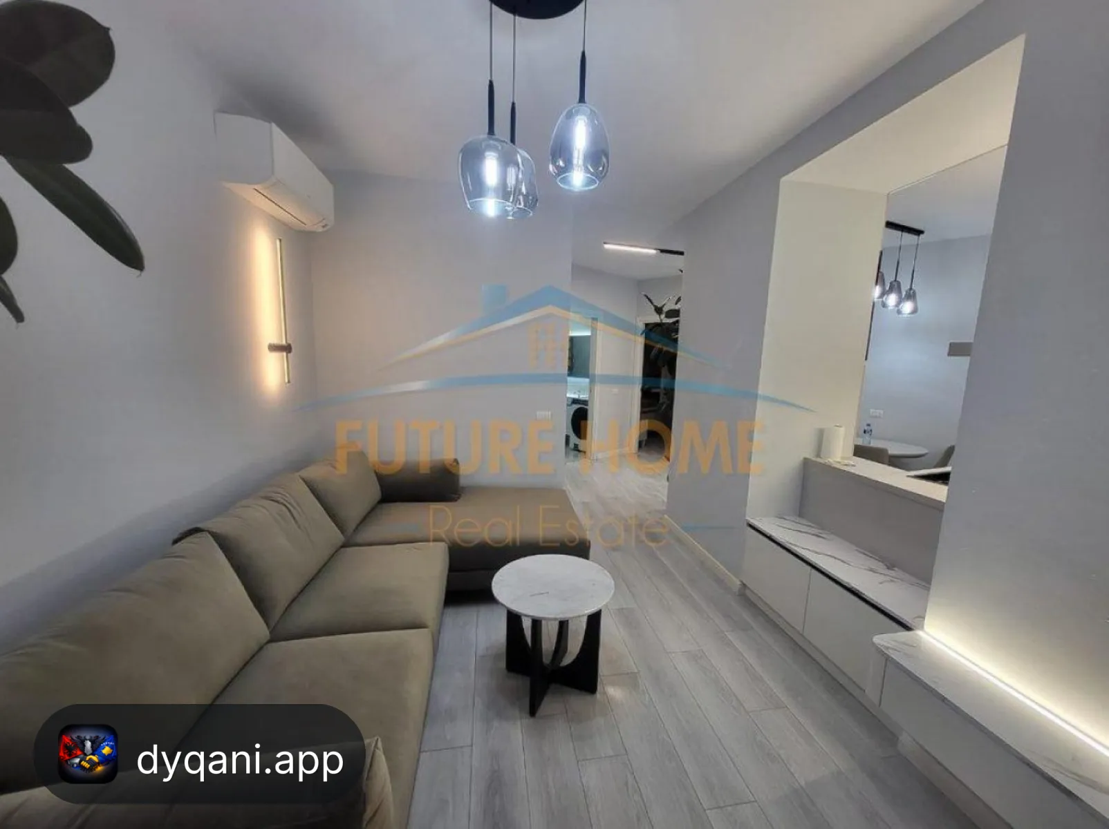Apartament 2+1 me Qera – Mobiluar – 1,300€ – Tiranë – I mirë — Tiranë - Foto 1