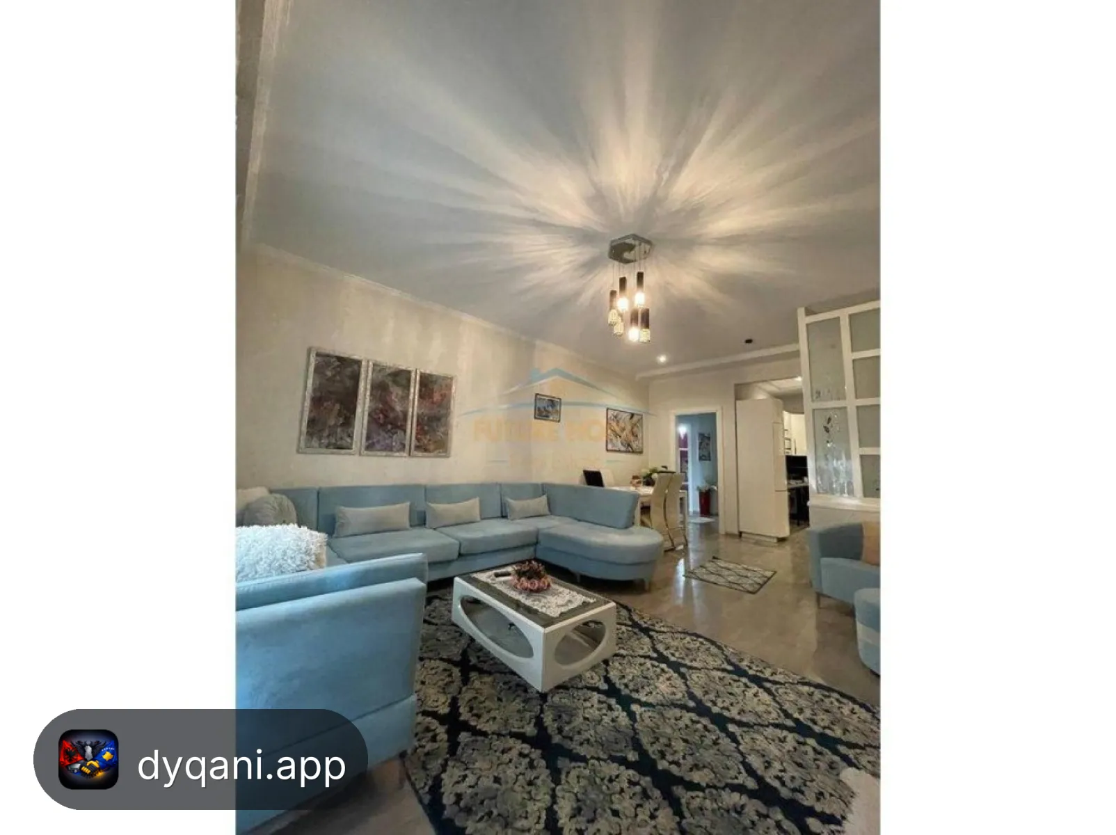 Apartament 3+1 me Qera – Hotel Hilton, Tiranë – 1,200€ — Tiranë - Foto 4