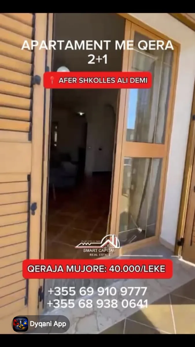 Jepet apartament me qira 2+1 – 40,000 Lek – Vlorë – I mirë — Vlorë - Foto 1