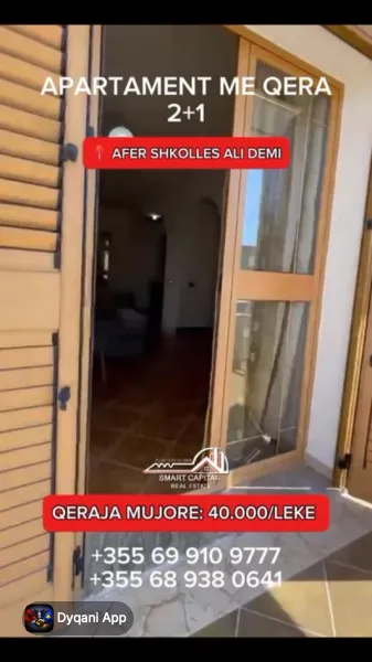 Jepet apartament me qira 2+1 – 40,000 Lek – Vlorë – I mirë — Vlorë