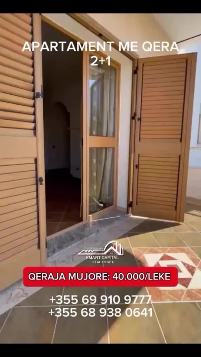 Jepet apartament me qira 2+1 ne afersi te Shkolles ”Ali Demi” Vlore. — video