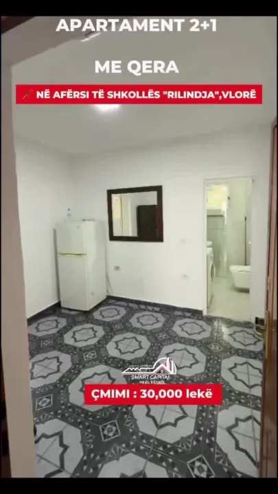 Jepet me qira apartament 2+1 pranë Shkollës Rilindja,VLORË! — video