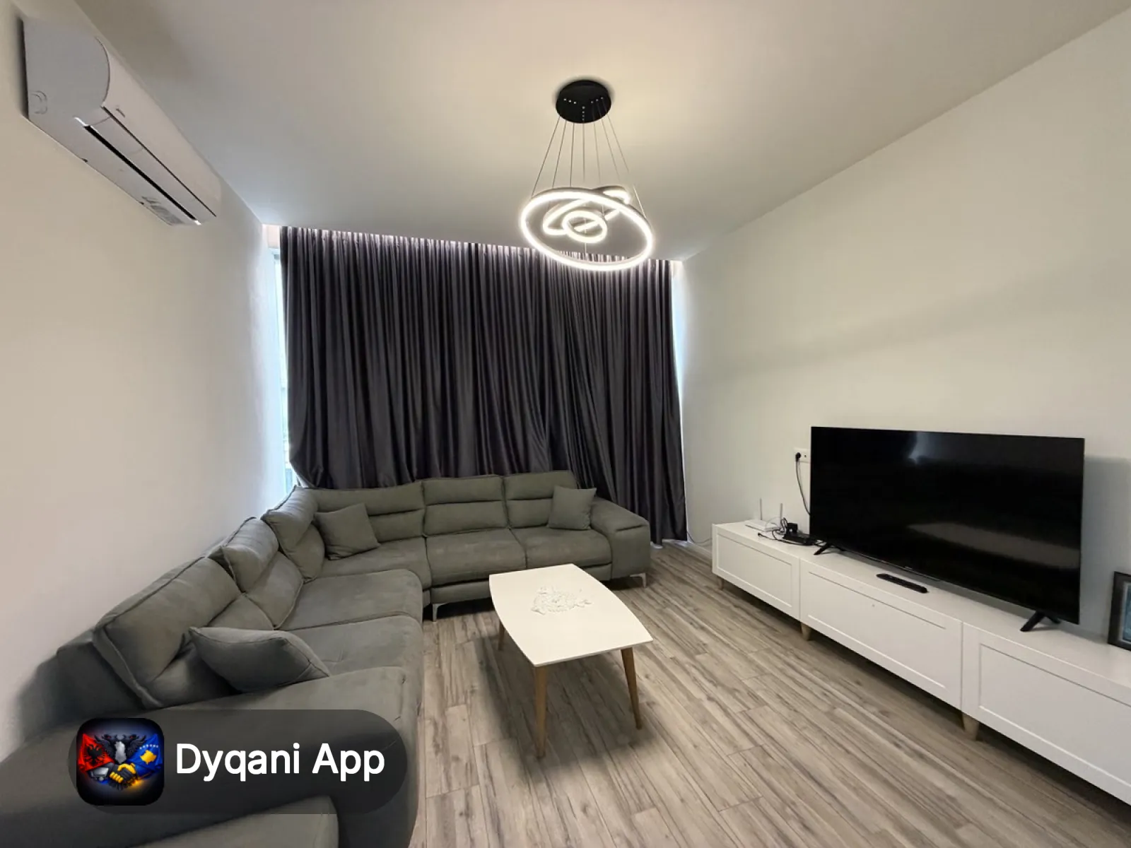 Jepet Me Qera Apartament 1+1 Rrota – 450€ – Durrës – Si i ri — Durrës - Foto 1
