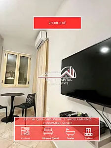 Jepet Me Qera Garsoniere – 25,000 Lek – Vlorë – I mirë — Vlorë - Foto 1