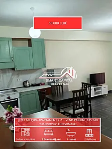 Jepet Me Qira Apartament 2+1, + – 50,000 Lek – Vlorë — Vlorë - Foto 1