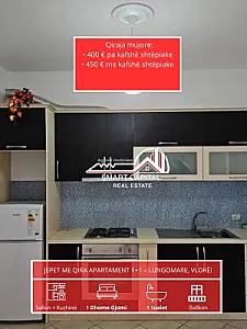 Jepet Me Qira Apartament 1+1 – Lungomare – 40,000 Lek — Vlorë - Foto 1