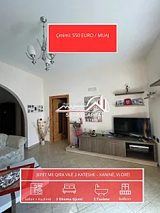 Jepet Me Qira Vile 2-Kateshe– Kanine Vlorë ! – 550€ – I mirë — Vlorë - Foto 1