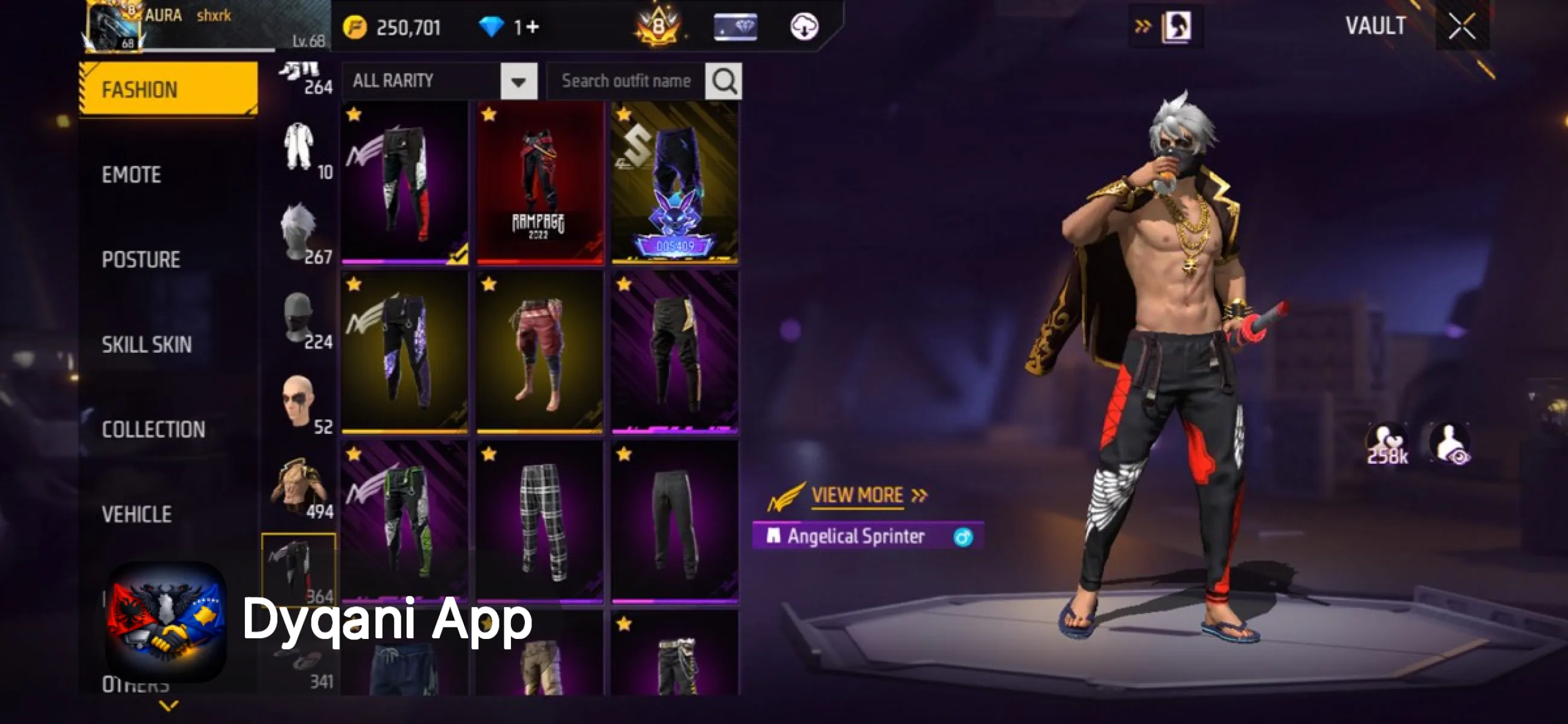 Shitet Llogari Free Fire 2018, nivel – 300€ – Elbasan — Elbasan - Foto 6