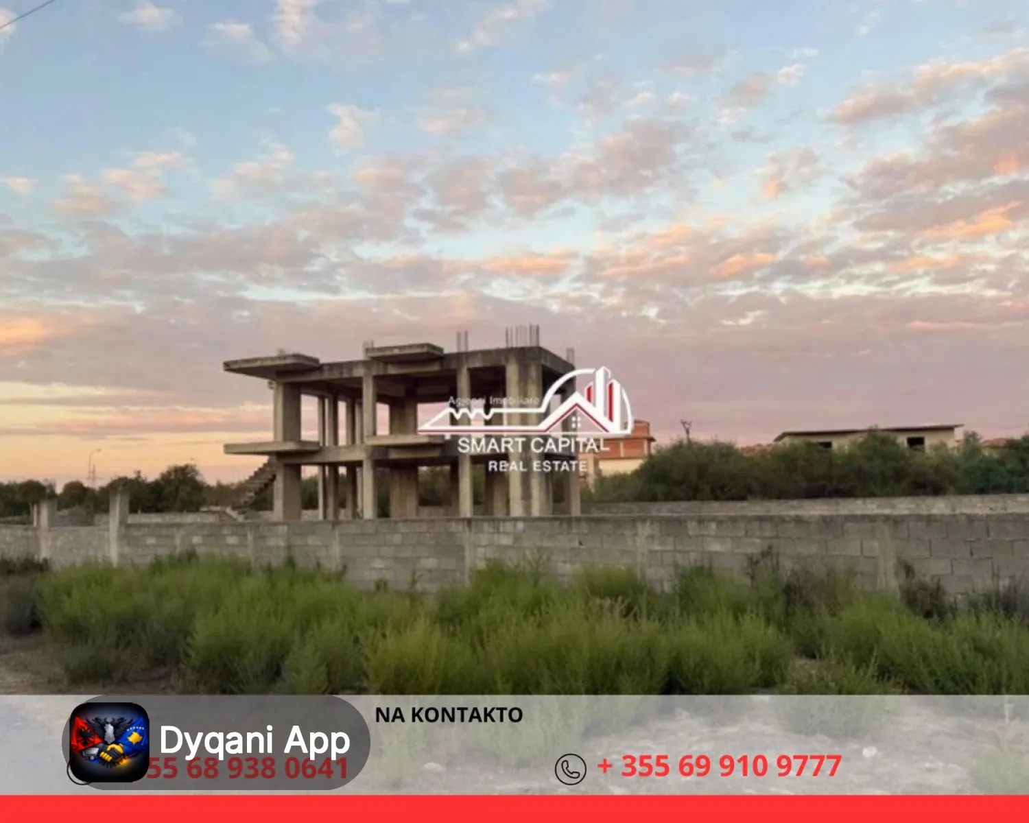 Shitet Truall + Ndertese Ne Narte – 200,000€ – Vlorë – I ri — Vlorë - Foto 2