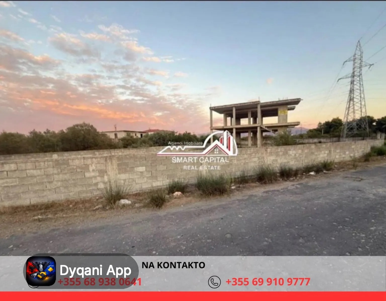Shitet Truall + Ndertese Ne Narte – 200,000€ – Vlorë – I ri — Vlorë - Foto 3