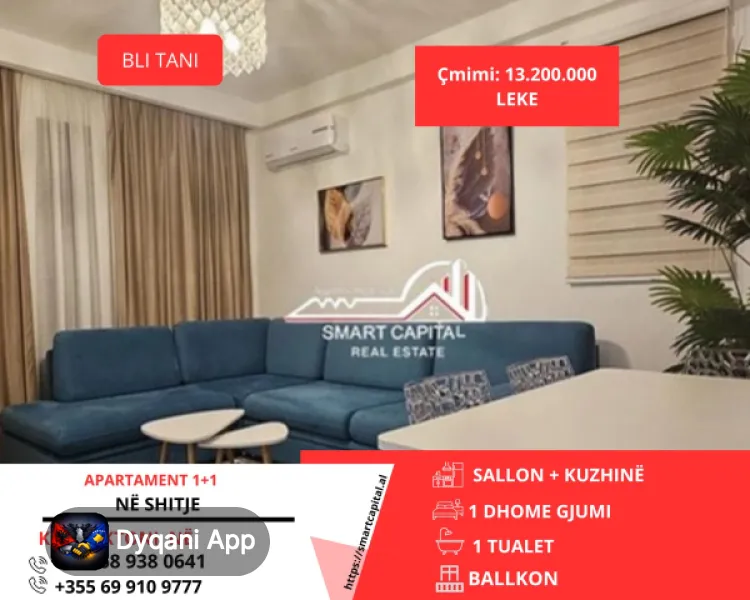 Shitet Apartament 1+1 Ne Radhime ! – 13.2M Lek – Vlorë — Vlorë