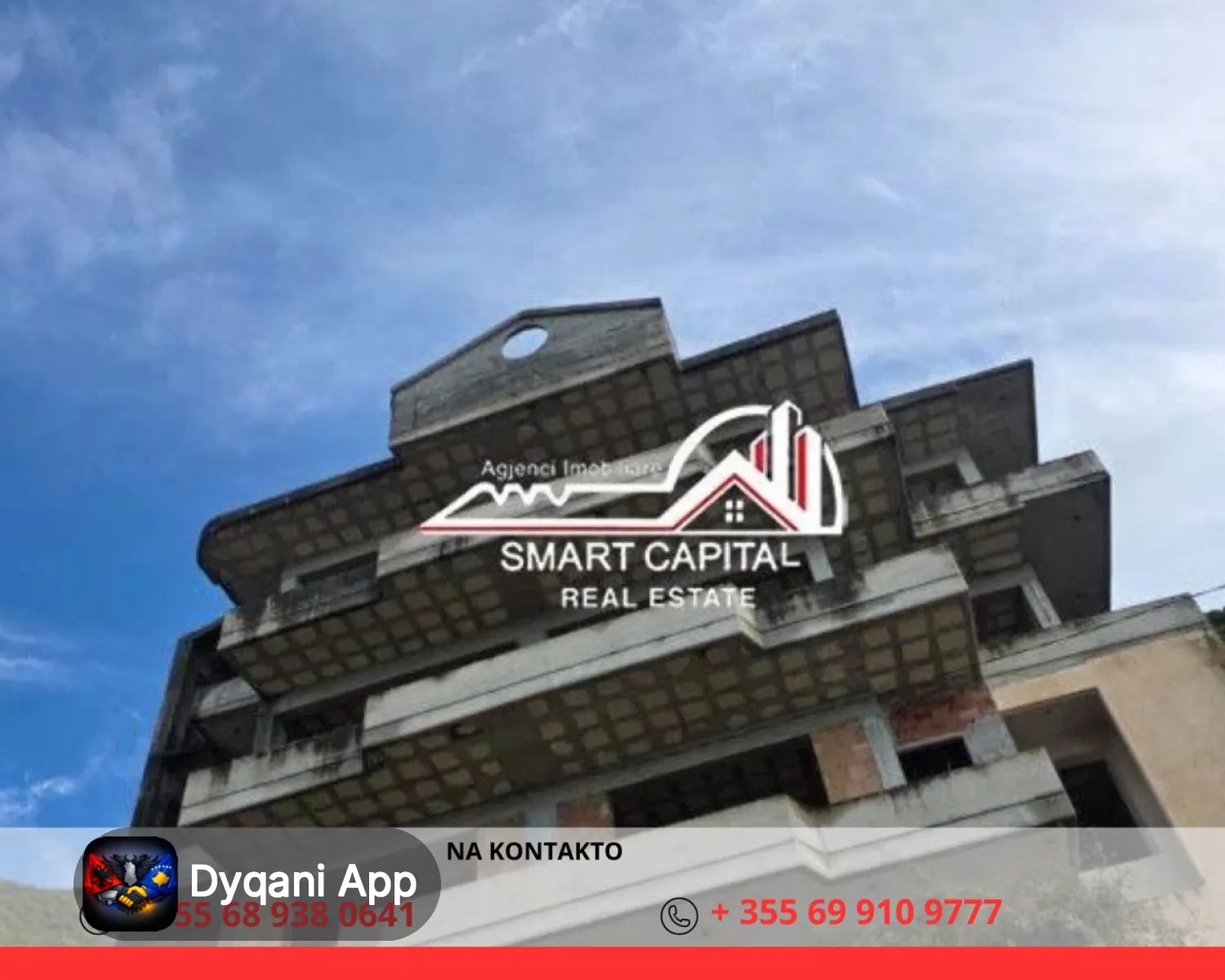 Shitet Godine 4-Kateshe Ne Uje – 410,000€ – Vlorë – I ri — Vlorë - Foto 2