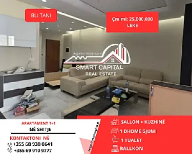 Shitet Apartament 1+1 Në Lungomare! – 25M Lek – Vlorë – I ri — Vlorë - Foto 1