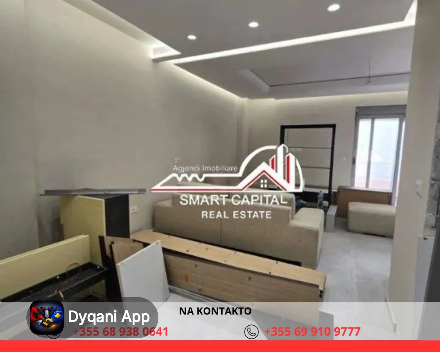 Shitet Apartament 1+1 Në Lungomare! – 25M Lek – Vlorë – I ri — Vlorë - Foto 5