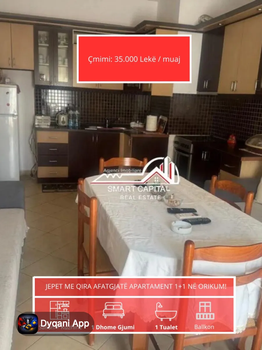 Jepet Me Qira Afatgjatë – 35,000 Lek – Vlorë – Si i ri — Vlorë - Foto 1