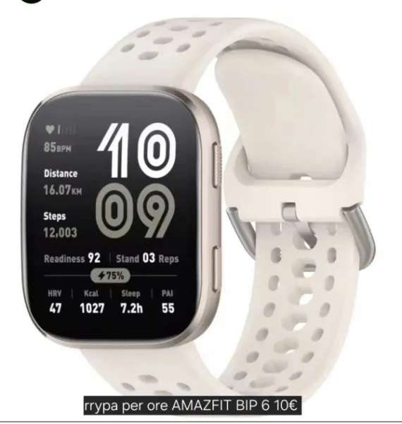 rrypa per ore amazfit bip 6