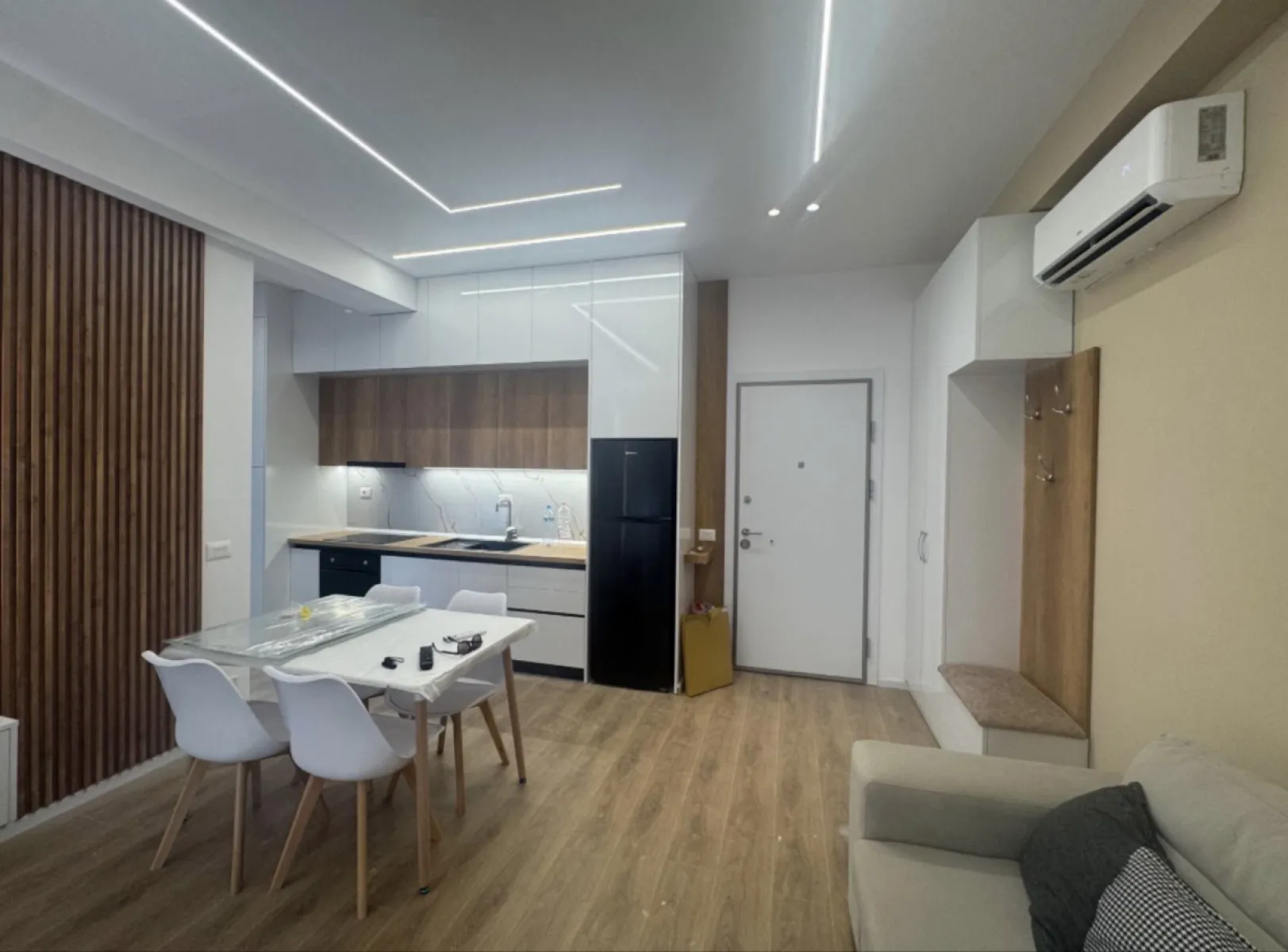 Apartament 1+1 me qera rruga pasho hysa - Foto 2