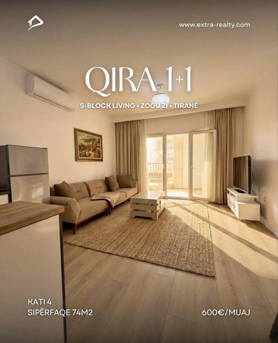 Jepet me qira apartamenti 74m² ne zog te ri - Foto 6