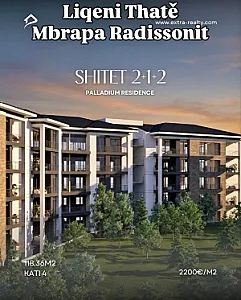 Shitet apartament 2+1+2 në Palladium Residence - Foto 1