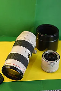 Shitet canon 70 200 f2.8 is super gjendje e mirembajtur - Foto 8