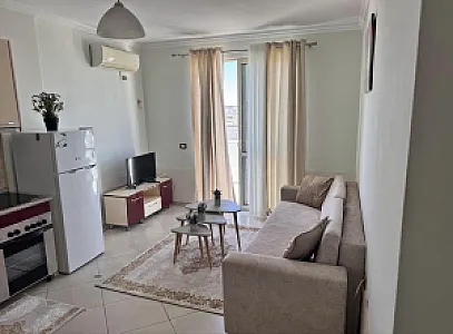 Jepet me qira apartament 2+1 Plazh Durres - Foto 1