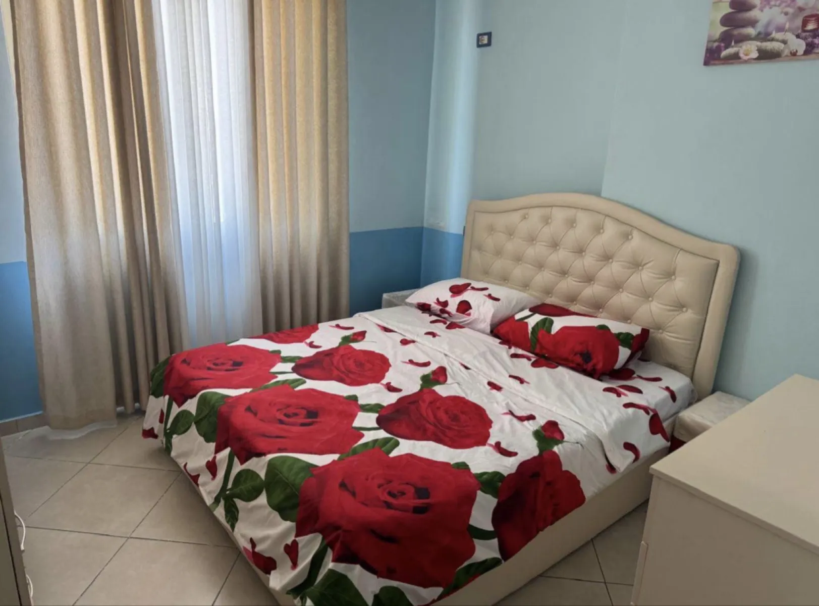 Jepet me qira apartament 2+1 Plazh Durres - Foto 8