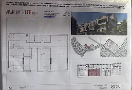 Shitet apartament 3+1 Blin Residence, Liqeni i Farkës - Foto 3