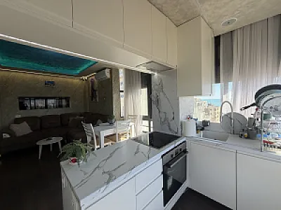 SHITET APARTAMENT 1+1 ME PAMJE DETI PLAZH, DURRES. - Foto 4