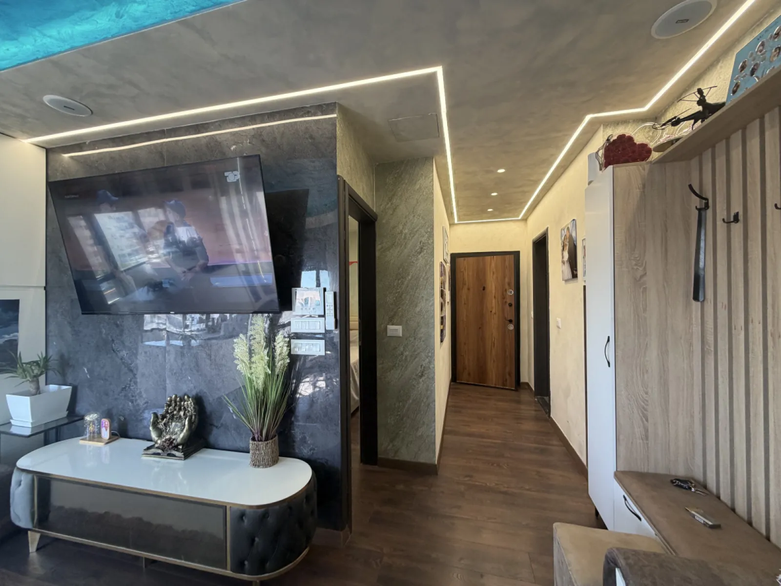 SHITET APARTAMENT 1+1 ME PAMJE DETI PLAZH, DURRES. - Foto 5