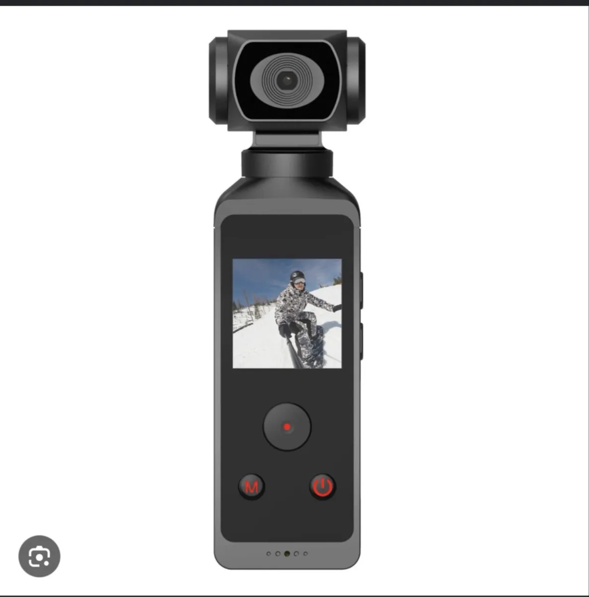 🎥 Mini Kamera Gimbal 4K – Perfekte për Aventurat Tuaja! - Foto 1