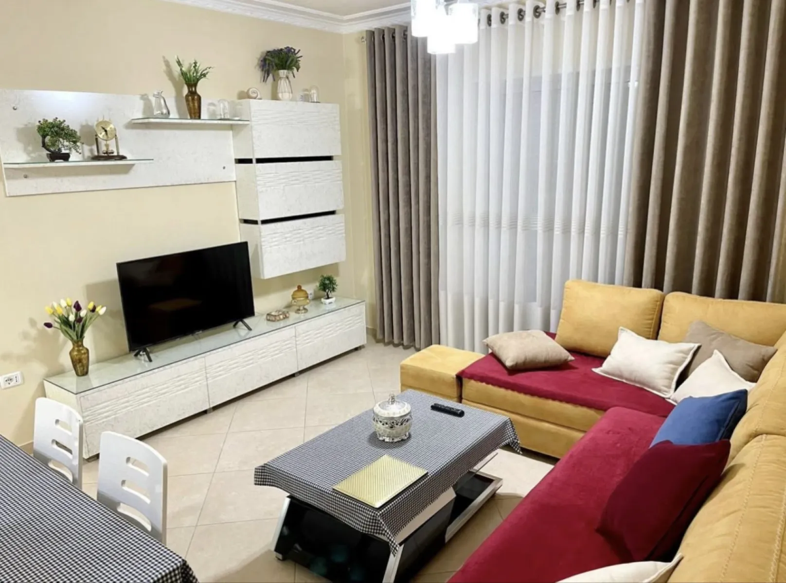 🏠 Jepet me qira apartament 1+1 per afatgjate i mobiluar, - Foto 9